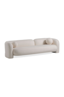 White 4-Seater Sofa | OROA Modern Khan