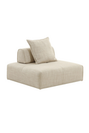 Beige Square Modular Accent Chair | OROA Modern Mondo | Oroatrade.com
