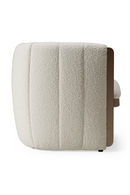 Cream Boucle Accent Chair | OROA Modern Joselyn | Oroatrade.com
