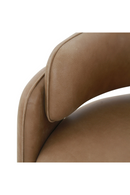 Brown Leather Accent Chair | OROA Modern Tioga | Oroatrade.com