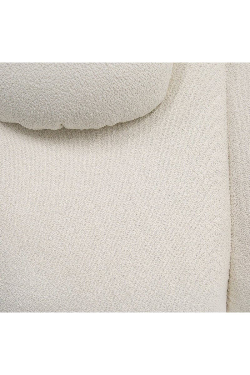 White Channeled 4-Seater Sofa | OROA Modern Duran | Oroatrade.com