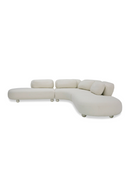 White Curved Modular Sofa | OROA Modern Gilberta | Oroatrade.com