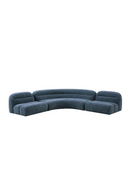 Blue Modular Corner Sofa | OROA Modern Forman | Oroatrade.com