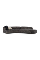 Curved Gray Sectional Sofa | OROA Modern Lakota | Oroatrade.com
