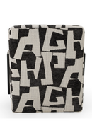 Black & White Patterned Accent Chair | OROA Modern Leana | Oroatrade.com