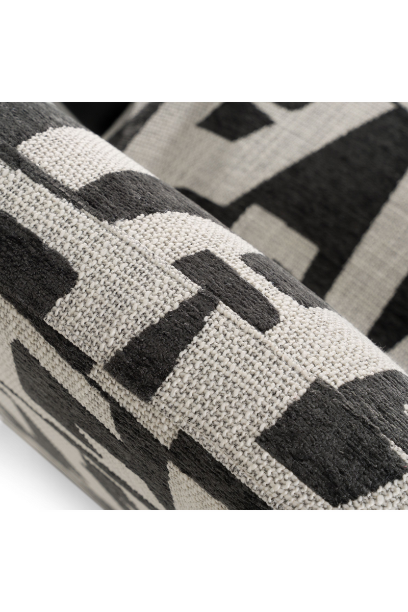 Black & White Patterned Accent Chair | OROA Modern Leana | Oroatrade.com