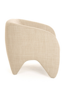 Beige Fabric Accent Chair | OROA Modern Halton | Oroatrade.com