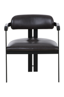 Dark Brown Leather Dining Chair | OROA Modern Aneta | Oroatrade.com