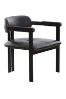 Dark Brown Leather Dining Chair | OROA Modern Aneta | Oroatrade.com