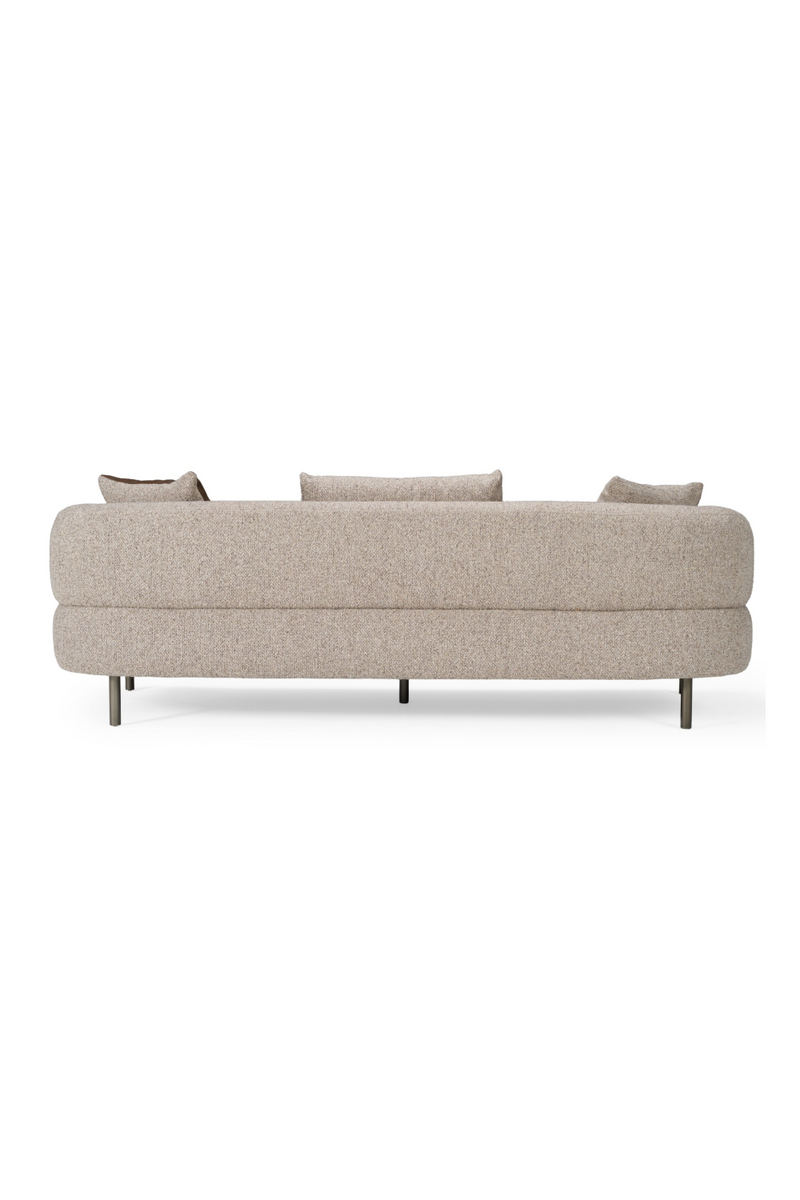 Brown Fabric Sofa | OROA Modern Plume | Oroatrade.com