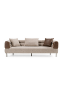 Brown Fabric Sofa | OROA Modern Plume | Oroatrade.com