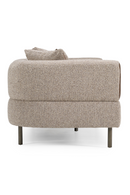 Brown Fabric Sofa | OROA Modern Plume | Oroatrade.com