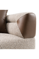 Brown Fabric Sofa | OROA Modern Plume | Oroatrade.com