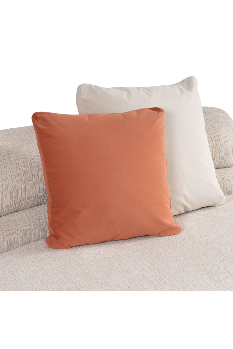 Beige Curved Sectional Sofa | OROA Modern Knight | Oroatrade.com