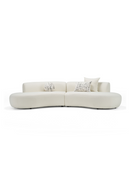Curved Symmetrical Sectional Sofa | OROA Modern Weldon