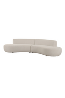 Curved Symmetrical Sectional Sofa | OROA Modern Weldon | Oroatrade.com