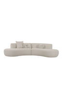 Curved Symmetrical Sectional Sofa | OROA Modern Weldon