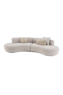 Curved Symmetrical Sectional Sofa | OROA Modern Weldon | Oroatrade.com