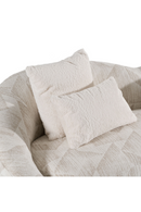 Beige Patterned Fabric Sofa | OROA Modern Gentle | Oroatrade.com