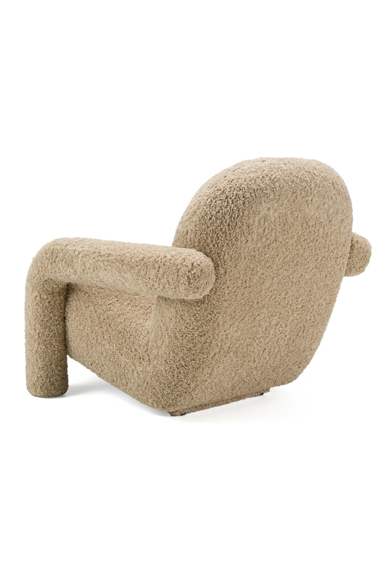 Tan Fabric Accent Chair | OROA Modern Trevor | Oroatrade.com