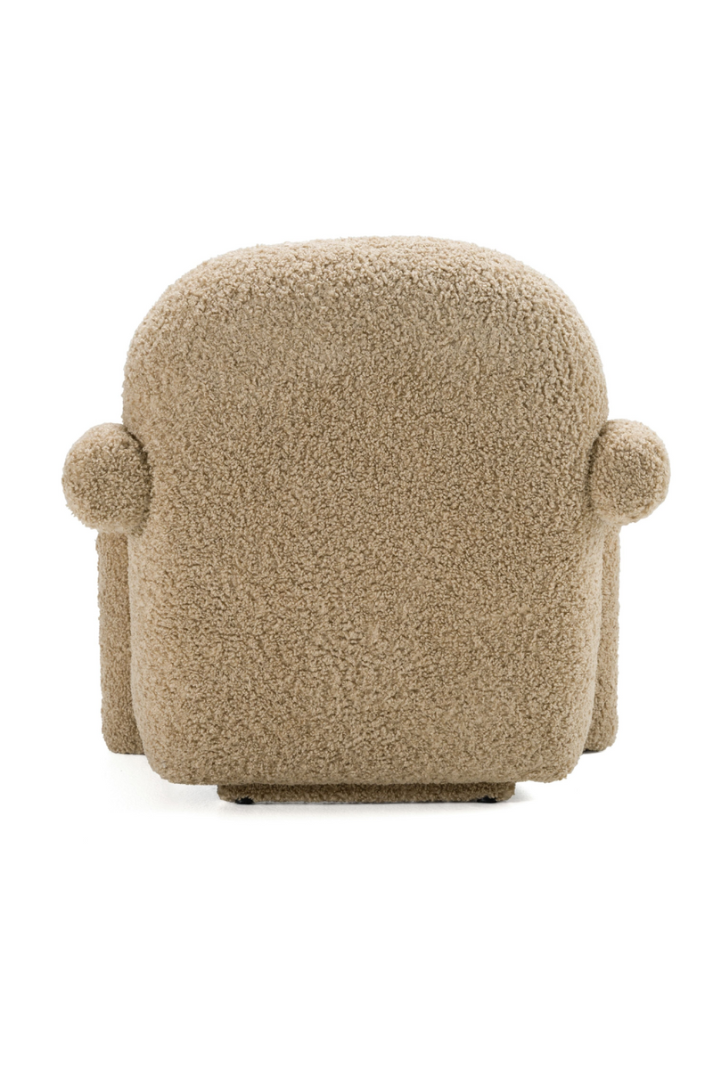 Tan Fabric Accent Chair | OROA Modern Trevor | Oroatrade.com