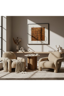 Tan Fabric Accent Chair | OROA Modern Trevor | Oroatrade.com