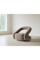 Brown Swivel Accent Chair | OROA Modern Tony