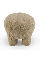 Tan Round Ottoman | OROA Modern Trevor | Oroatrade.com