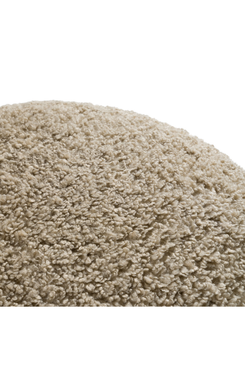 Tan Round Ottoman | OROA Modern Trevor | Oroatrade.com