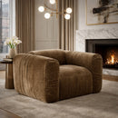 Tan Fabric Lounge Chair | OROA Modern Siegal | Oroatrade.com