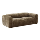 Tan Fabric Loveseat | OROA Modern Siegal | Oroatrade.com