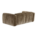 Tan Fabric Loveseat | OROA Modern Siegal | Oroatrade.com
