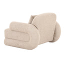 Beige Fabric Modern Accent Chair | OROA Modern Odette | Oroatrade.com
