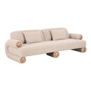 Beige Fabric Modern Sofa | OROA Modern Odette | Oroatrade.com