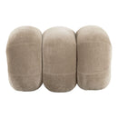 Taupe Fabric Ottoman | OROA Modern Archie | Oroatrade.com