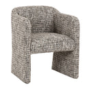 Beige/Black Varigated Dining Chair | OROA Modern Oldford | Oroatrade.com