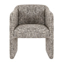 Beige/Black Varigated Dining Chair | OROA Modern Oldford | Oroatrade.com