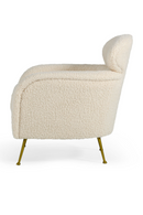 White Fur Lounge Chair | OROA Modern Altura | Oroatrade.com