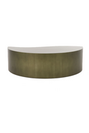 Gray Brass Tiered Coffee Table | OROA Modern Avocet | Oroatrade.com