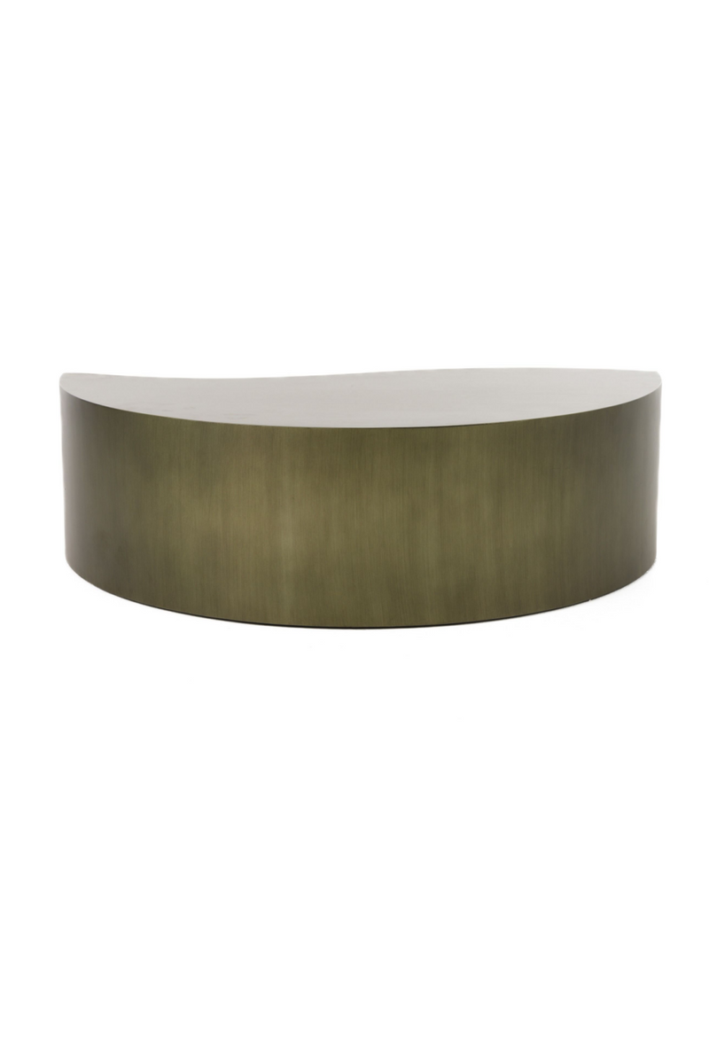 Gray Brass Tiered Coffee Table | OROA Modern Avocet | Oroatrade.com