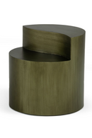 Gray Brass Tiered End Table | OROA Modern Avocet | Oroatrade.com