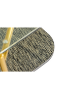 Gold-Framed Glass End Table | OROA Modern Cari | Oroatrade.com