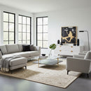 Gold-Framed Glass Coffee Table | OROA Modern Cari | Oroatrade.com