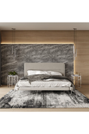Cream Woven Fabric Bed | OROA Modern Bergeron | Oroatrade.com
