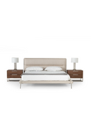 Cream Woven Fabric Bed | OROA Modern Bergeron | Oroatrade.com