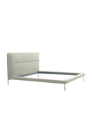 Cream Woven Fabric Bed | OROA Modern Bergeron | Oroatrade.com