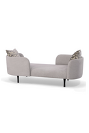 Gray 2-Seater Chaise Lounge | OROA Modern Jamie | Oroatrade.com