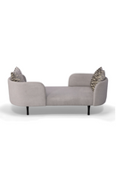 Gray 2-Seater Chaise Lounge | OROA Modern Jamie | Oroatrade.com