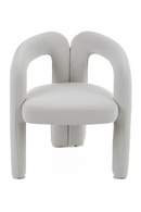 White Velvet Dining Chair | OROA Modern Ellen | Oroatrade.com