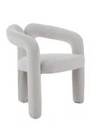 White Velvet Dining Chair | OROA Modern Ellen | Oroatrade.com